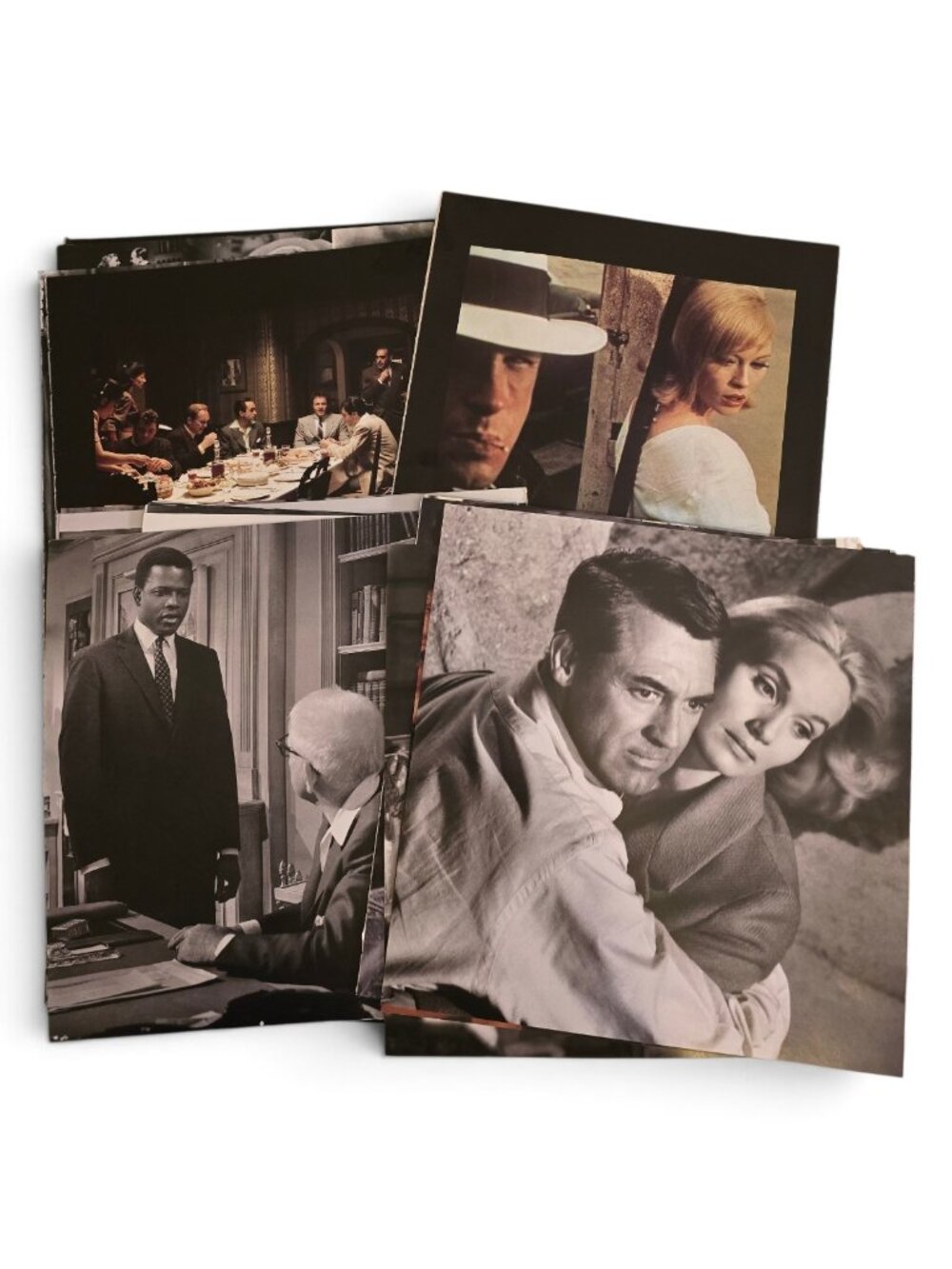 60 Pc Vintage Hollywood Movie Ephemera Pack Classic Film Book Pages Scrapbook